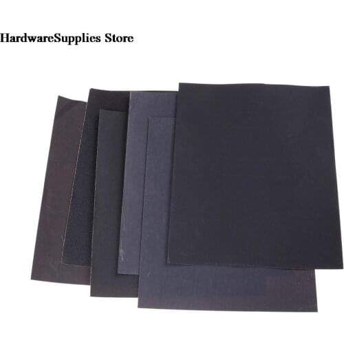 1Pc Hot Dry Wet Waterproof Polishing Sandpaper Grit Granularity Metal Wood Abrasive Tools 180#400#800#1000#1200#1500#2000
