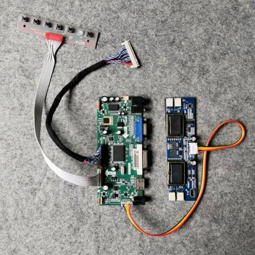 4CCFL VGA DVI MNT68676 1280*1024 Kit For M170E1/M170E2/M170E4/M170E5/M170E6/M170E7 screen 30-Pin LVDS LCD panel drive board