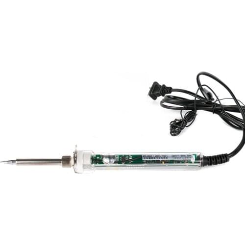 70W US Plug 220V/50Hz LCD Homoiothermic Durable Electric Iron Gun Welding Soldering Iron Tool MT-3927