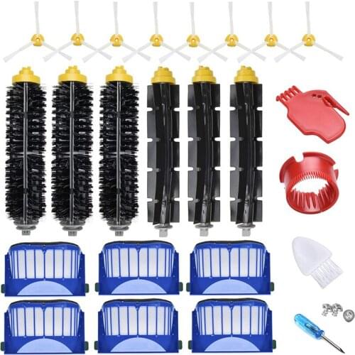 AD-27Pcs for IRobot Roomba Accessories Replacement Parts 600 Series: 690 670 671 680 650 630 614 595 585 Kit