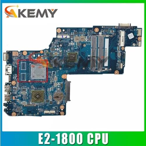 AKEMY Laptop motherboard For Toshiba Satellite C870D L870D E2-1800 CPU Onboard DDR3 PN H000043610