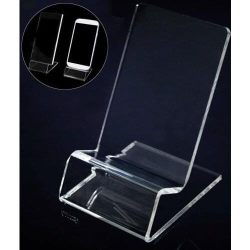 Acrylic Stand Display Stand Office Stationery Mobile Business Phone Display Card Stand Display Stand Q0M2