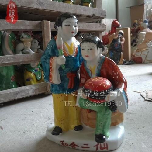 Crafts home decoration accessories decor Ceramic Buddha wedding wedding gifts wedding room decoration and a harmonious union las