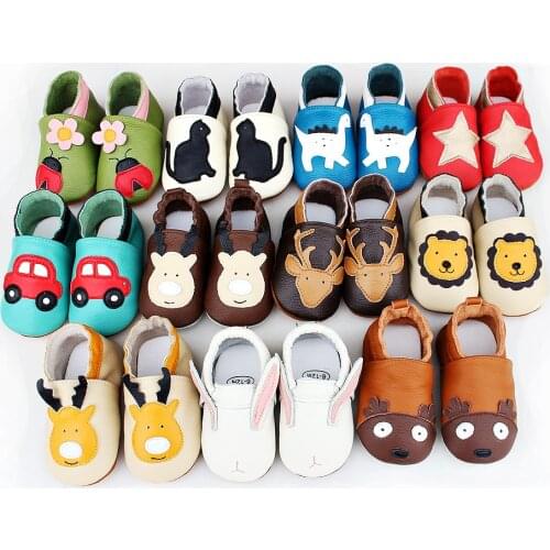 Baby Leather Casual Crib Shoes For First Steps For Toddlers Girl Boys Newborn Infant Educational Walkers kids Children Sneakers