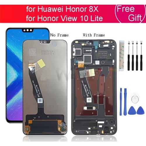 For Huawei Honor 8X LCD Display Touch Screen Digitizer Assembly LCD Display Touch Screen with frame for Honor8X lcd Repair Parts
