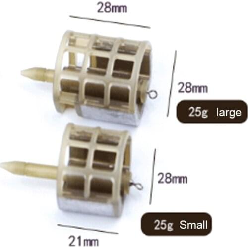 Carp Fishing Bait Lure Cages Fishing Basket Feeder Holder Fishing Tackle Tool Compression Resistance Outdoor Fishing