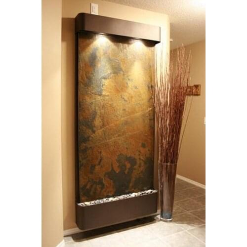 Custom:Fountain Falls,Acrylic Flow Wall,Feng Shui Blind,Feng Shui Partition Wall,Background Wall,Flowing Wall