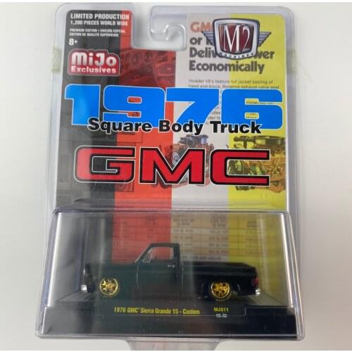 NEW M2 machines 1:64 1976 GMC Sierra Grande 15-custom mijo exclusivers limited 1200pcs truck collection diecast alloy car model