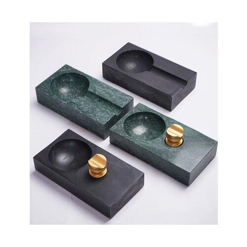 Cigar Ashtray Marble Ashtray European Creative Fashion Personality Decoration Ashtray