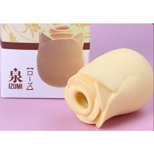 Rechargeable Silicone Rose Clitoral Suction Vibrator sex toys for woman Sucking Pump Women Sucker tongue Lick Clit Stimulator