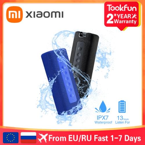 Global Version Xiaomi Portable Bluetooth Speaker 16W Bluetooth 5.0 IPX7 Waterproof High-Quality True Wireless Stereo Bar Sound