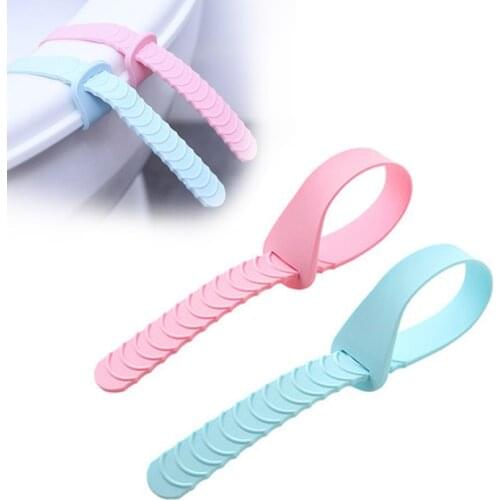 Silicone Toilet Lid Lifter Anti-Dirty Lifter Lift Toilet Lid Accessories Toilet Seat Ring Sanitary Handle Flip Handle