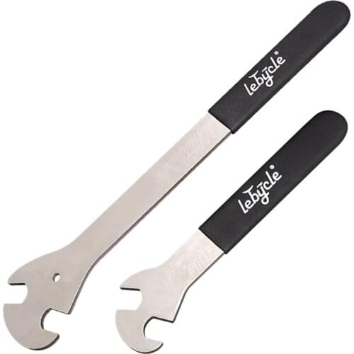Bicycle Pedal Wrench Overhaul Install Spanner Bike Repair Service Tool Long Handle Extra Strong and Great Performance