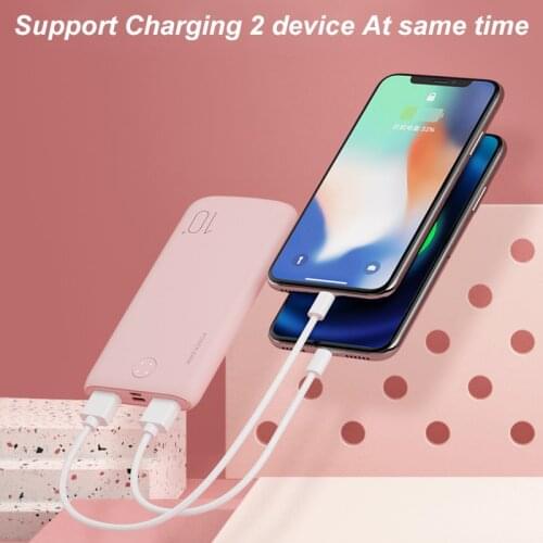 Power Bank 20000mAh Dual USB Output Ultra Slim External Battery Poverbank with Digital Display Mobile Portable Charger Powerbank