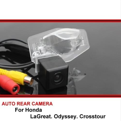 For Honda LaGreat Odyssey Crosstour 2000~2015 Car rear view camera trasera Auto reverse backup parking Night Vision Waterproof