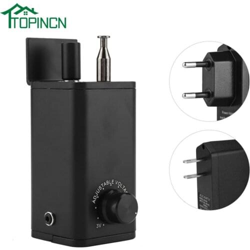 TOPINCN BBQ DC 3-12V Output Adjustable BBQ Roast Rotisserie Grill Motor Rotator Barbecue Tool