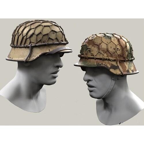 1:35 Resin Figure Model Kit Unassambled Unpainted //HEAD043(6 HELMETS)