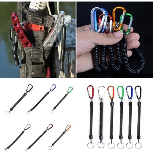 1Pc Outdoor Fishing Lanyards Boating Kayak Camping Secure Pliers Lip Grips Tackl Tools