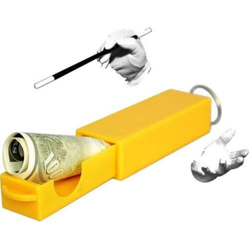 1pcs Yellow Magic Drawer Box Magic magic Drawer box magic trick surprise box close up illusion toy prop E3038