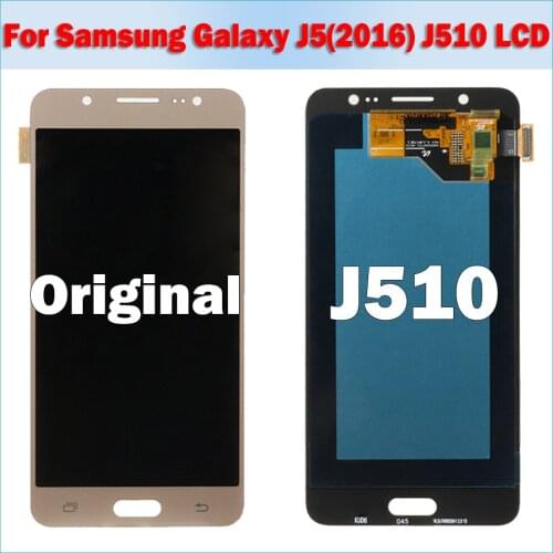 5.2" Original J510 Lcd For Samsung Galaxy J5 2016 Display SM-J510F J510FN J510FG LCD display Touch Screen Digitizer Assembly