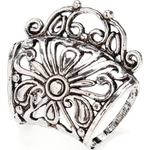 5Pcs/lot Size 33*33mm Wholesale DIY Jewelry Alloy Metal Hollow Out Bail Pendant Connector With Lace F2520