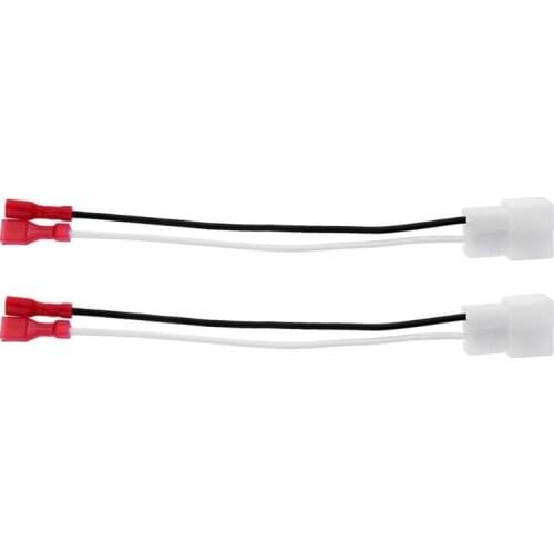 1Pair Car Auto Speaker Adapter Plu Connector Harness Speaker Connector Harness Wire Adapters 72-9300 for Audi Ford Mazda