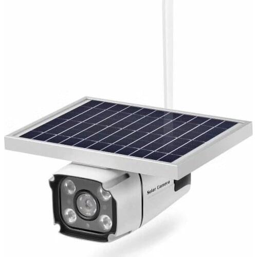 3G 4G SIM Card Solar IP Camera 2MP Wireless Security Surveillance Waterproof Outdoor Camera IR Night Vision Solar Powered Camera