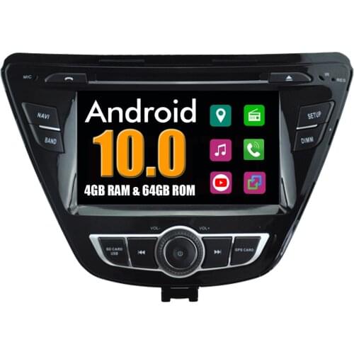 For Hyundai Elantra 2014 2015 2016 Android Autoradio Car Stereo Radio DVD GPS Navigation Sat Navi Multimedia HeadUnit Player