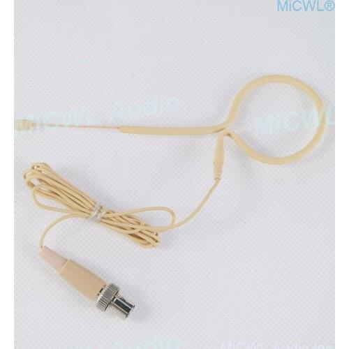 High Quality Beige Black Headset Microphone For MiPro Audio Wireless earset Mics System 4Pin mini Lock