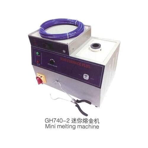 Mini melting machine for gold silver brass copper Aluminum