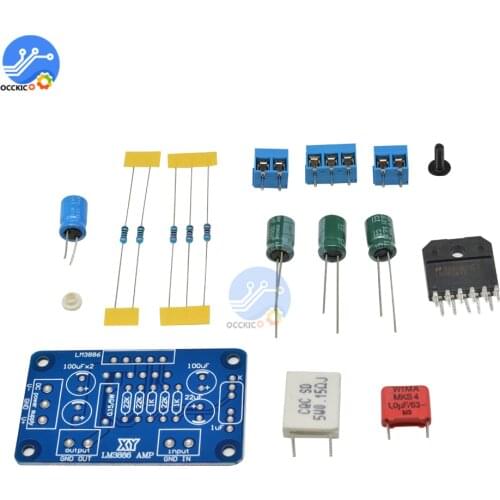 LM3886TF Mono Amplifier Board AC 20-28V 60W Digital Audio Power AMP HIFI Stereo Sound System for Speaker DIY Kit