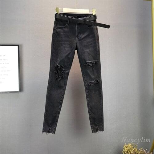 NANCYLIM Womens Ripped Jeans