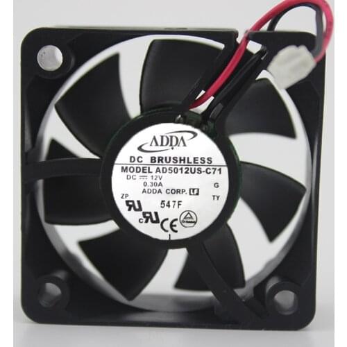 Cooling fan AD5012US-C71 charger dedicated 5020 / 12V ultra-high speed air volume anti-lock
