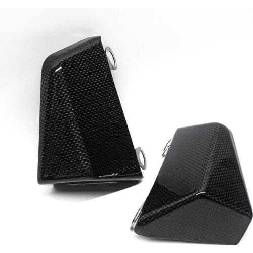 Caliper spacing 100mm Carbon Fiber Motorcycle Brake Ducts Air Cooling kit Applicable to all Bikes