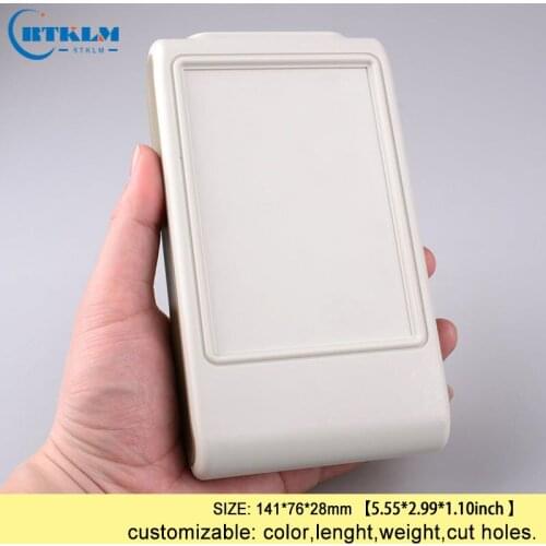 Handheld plastic enclosure box electronic project wire connection box pcd diy design speaker box abs junction box 141*76*28mm