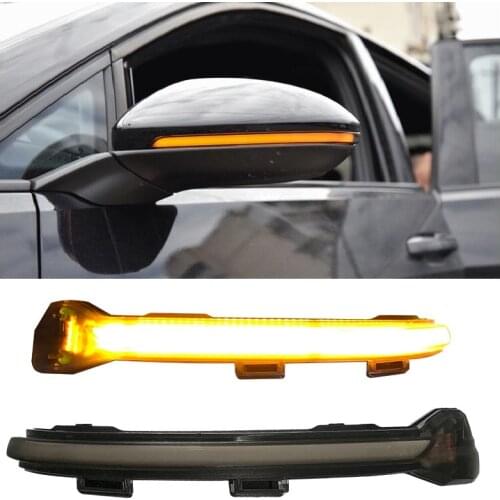 High quality high bright led rear view mirror lights with turn signal light lighting fit for golf7 golf 7 touran 2