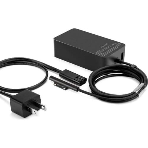 Power Supply Charger Adapter Charging Cable Cord for Microsoft Surface Pro 6/5/4/3 Tablet charging cable 12V to 36W 44W 65W