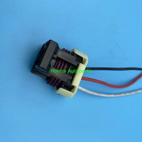 Free shipping 10/20/50/100 pcs 3 pin Waterproof Speed crankshaft position sensor plug wire harness 12110293