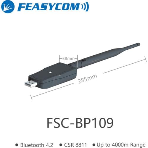 FEASYCOM 4000M Long Range Bluetooth Beacon Bluetooth 4.2 iBeacon Eddystone Beacon for Android and Ios device