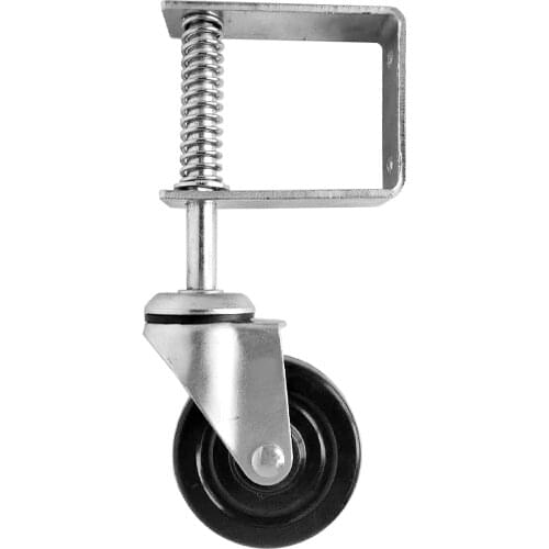 Furniture Caster Sliding Door Hanging Round Glass Hardware Pulley Hanging Mute Rail Wheel Balcony Sliding Cabinet