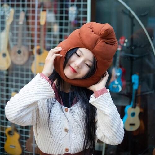 50cm Soft Cute Cartoon Poop Hat Plush Toys Stuffed Lovely Animals Pillows Dolls For Girls Kids Friends Birthday Gifts