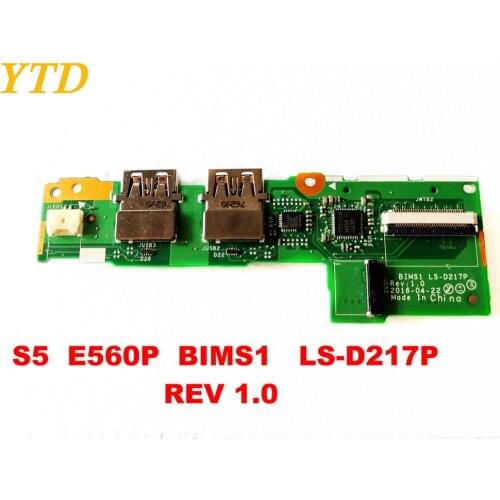 Original for Lenovo S5 E560P USB board S5 E560P BIMS1 LS-D217P REV 1.0 tested good free shipping