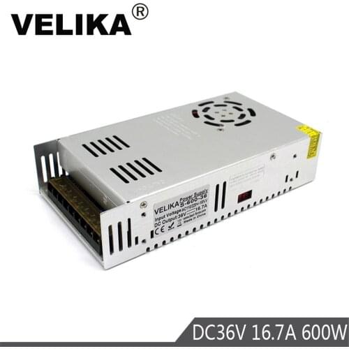 600W 16.7A 36V Power Supply Switch Led Driver Transformers AC110V 220V TO DC36V SMPS for Strip Modules Light CCTV 3D Printer CNC