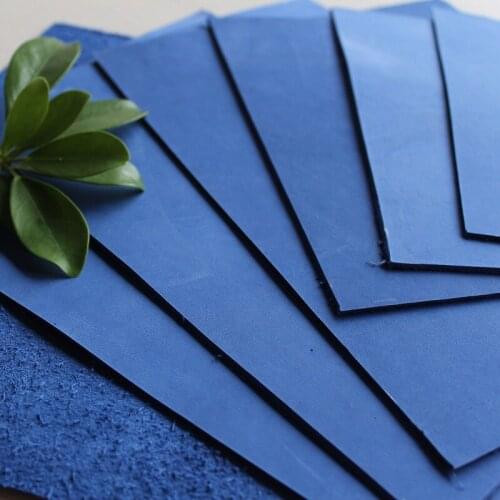 The first layer of leather material scrub yellow Imported Leather Handmade Idy leather material thickness 1.8 mm TN leather bag