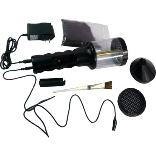 Portable Electrostatic Flocking Machine Comfortable Grip Flock Applicator, Battery or Charging Powered