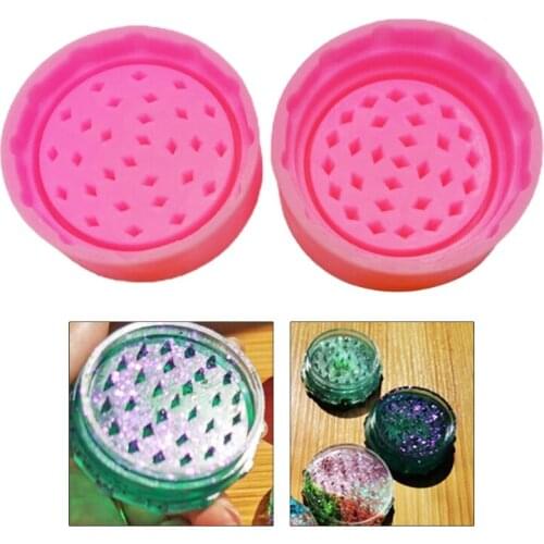 DIY Epoxy Resin Mold Tobacco Grinder Smoke Spice Crusher Casting Silicone Mould 1XCA