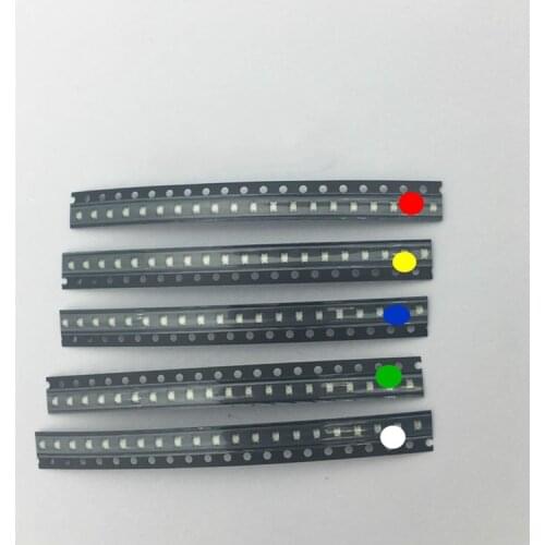 SMD 0603 0805 1206 1210 LED Diode Assortment SMD LED Diodes Diy Kit 5050 5730 LEDs For TV backlight Red Green Blue Yellow White