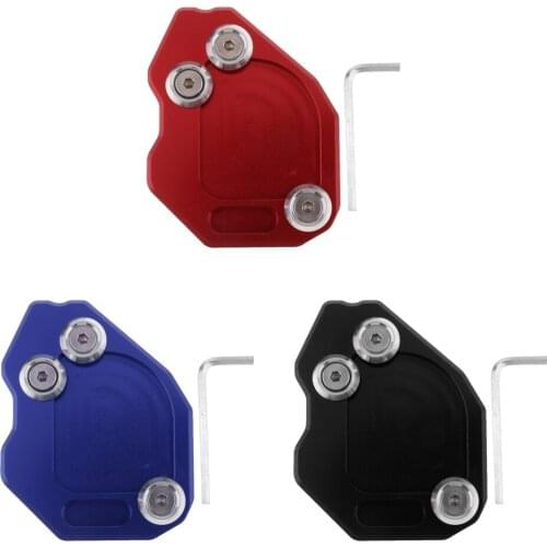 CNC Sidestand Kickstand Extension Plate Pad For BMW F800GS 2008-2014 3 Colors Available