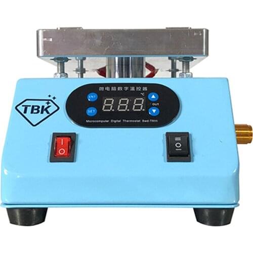 TBK-238 Automatic Phone Glass Rear Cover Separator Machine For iPhone X 8G 8P Broken Back Glass Removing Phone Renovation Tools