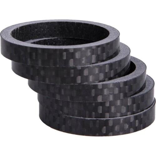 ZTTO Ultra-Light Carbon fiber Washer for Mountain Road Bike Fork Headset Parts 5mm 10mm